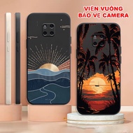 Huawei Mate 20 / 20 Pro TPU Case With Natural Square Bezel, van gogh