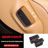 ZLWR DENZA D9 แผงควบคุมส่วนกลาง แผ่นซิลิโคน ปุ่มเกียร์ ฟิล์มกันรอย ที่นั่ง แผ่นรองชาร์จไร้สาย แถวที่