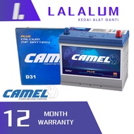 CAMEL NS60R/L/RS/LS 55B24R/L/RS/LS Car Battery Kereta Bateri For TOYOTA/HONDA/PROTON/KIA/HYUNDAI/FOR