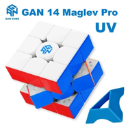 Rubik รูบิคแข่งขัน GAN 14 Maglev UV / Frosted รูบิค รูบิก Cube GAN 14M GAN14 M Rubik มาตรฐานสากล ขนา