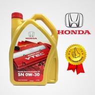 HONDA SN 0W-30 4L Engine Oil Full Synthetic Minyak Hitam