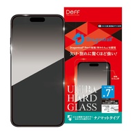 DEFF iPhone 17 Series {ULTRAHARD GLASS} AGC Original Plate Cutting Protector (Nano Matte Surface)
