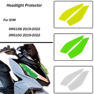 MTKRACING FOR SYM DRG158 DRG150 DRG 158 DRG 150 Headlight Protector Cover Screen Lens 2013-20182019-