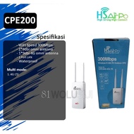 HSAIRPO CPE200 Outdoor 4G LTE & Wireless N 300Mbps 2.4ghz Router modem outdoor