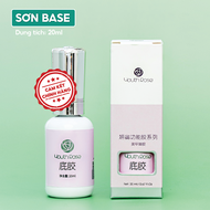Base top hoa hồng Youth Rose 20ml - Gel liên kết phủ bóng cứng móng loại xịn chuyên dụng làm nail na