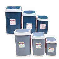 MINI DUSTBIN / MINI SWING DUSTBIN / SWING TOP RUBBISH BIN / TRASH CAN / TONG SAMPAH MINI / RECYCLE B