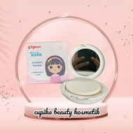 [ue,ox] Pigeon compact powder+PINK Packaging Glass]] Pigeon compact powder -- Pigeon teens compact p