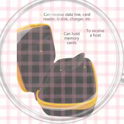 Console Organizers Hard Shell Console Memory Card Bags Scratch-proof Shock-proof with Inner Pocket f