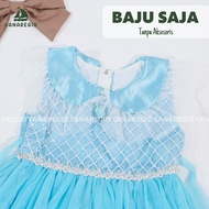 Dress Elsa Frozen Anak | Baju Karakter Elsa Frozen | Dres Elsa Frozen | Kostum Frozen