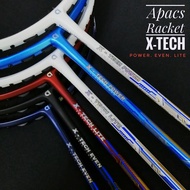APACS RACKET X-TECH Series ( 100 % Original ) POWER , EVEN BALANCE , LITE