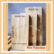 MINI PALOCHINA WOOD PLANKS (Pinewood)