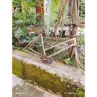 Vintage Japanese city bike frame