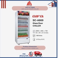 AIFA SC-A669 660L Commercial Glass Door Cooler – Designed for Optimal Display & Cooling