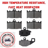 Brake Pads kawasaki ZZR400 ZR400 N 93-99 ZX6R ZX9R ZZR600 ZX600E ZX 6R