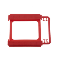 10PCS Bracket SSD 2.5 to 3.5 inch for PC HDD Braket Harddisk Merah SSD Bracket Plastik