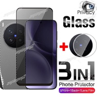 VIVO X300 Pro 3in1ป้องกันการมองกระจกเทมเปอร์ฟิล์มสำหรับ VIVO โปร X300 X300 X300Pro VIVOX300Pro VIVOX