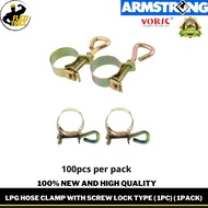 LPG Hose Clamp with Screw Lock Type ( 1PC) ( 1PACK)