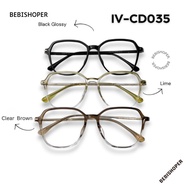 MATA BEBIBISHOPER IV-CD035 Bebilenka Glasses Normal Minus Glasses, Stylish Glasses, Korean Bluechrom