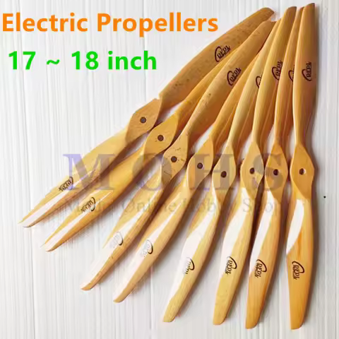 wood props electric propeller 17 18 inch RC model beech wooden propellers electric RC aircraft aircr