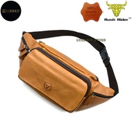 Rush Rider XL Genuine Leather Waist Bag Men Pouch Bag Beg Kulit Pinggang Lelaki
