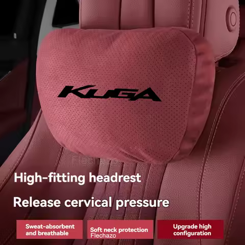 Car Headrest Neck Pillow Support Seat / Maybach Design S Class Soft For Ford Kuga Fusion Edge with l
