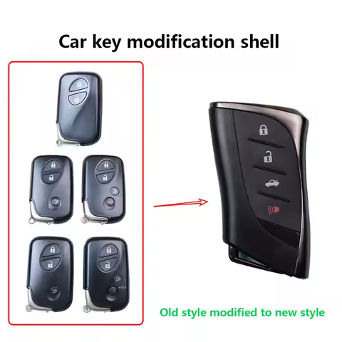 Upgrade Appearance Car Key Housing Key Case Shell for Lexus LX450D GS430 ES350 GS350 LX570 IS350 RX3