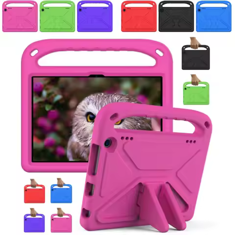 Kids Friendly Case for Amazon Fire 7 HD8 2020 10th 12th HD 10 Plus HD10 13th EVA Tablet Cover for Ma