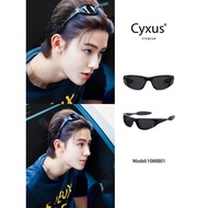 Cyxus Celebrity Style Same Of CORTIS SEONGHYEON Polarized Sunglasses Narrow Frame Lens Y2k 1088