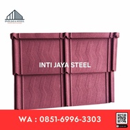Genteng Metal Koko Roof Pasir - Merah Termurah