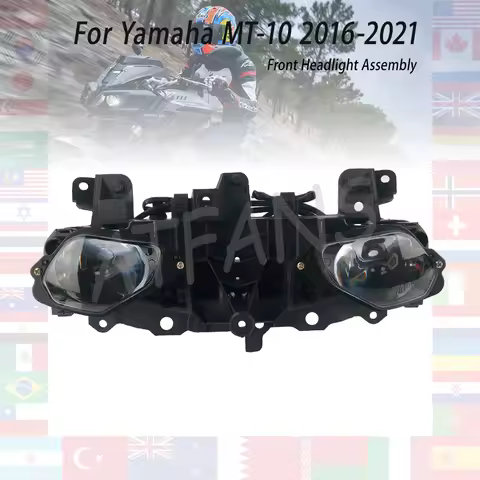 For Yamaha MT-10 2016-2021 FZ10 FZ-10 MT10 2018 2019 2020 MT-10 SP 2017 Motorcycle Front LED Headlig