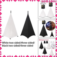 [Sohad] Universal Speaker Stand Cover DJ Speaker Covers Tripod Stretch Covers for Weddings