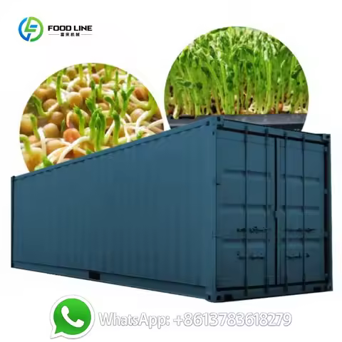 Customized Commercial Stainless Steel Hydroponic Sprout Machine Mung Bean Seed Germination Automatic