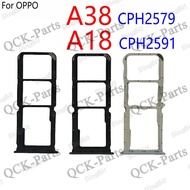 For OPPO A18 A38 CPH2591 CPH2579 Sim Card Tray Holder Slot