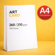 𝗣𝗥𝗜𝗡𝗧 𝗦𝗢𝗨𝗥𝗖𝗘 - A4 Art Card / Kertas Kad 260gsm 310gsm