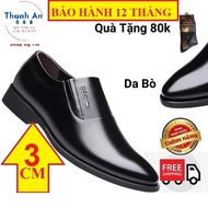 [CÓ SIZE 37->46] Giày Lười Nam SOE Style tăng chiều cao 7cm và 3cm Da Bò Thật Nhập Khẩu cao cấp Tặng