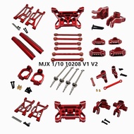 Aluminum Metal Alloy Upgrade Parts for Hyper GO MJX 1/10 10208 V1 V2 RC Crawler Car Front Rear Stee