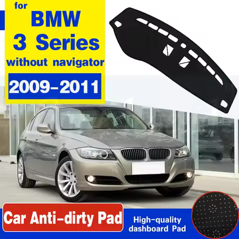 Anti-Slip Anti-UV Mat Dashboard Cover Pad Dashmat Protect Carpet Accessories for BMW 3 Series E90 20