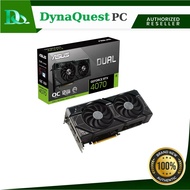 Asus Dual RTX 4070 OC 12GB GDDR6X Graphic Card DUAL-RTX4070-O12G