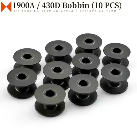 10PCS 159613-001 Aluminum Bobbin For Bar Tacker Sewing Machine Brother LK3-B430, 430E, KE-430D, JUKI