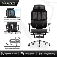 MUSSO H80 CLASS Ergonomic Chair 3D Armrest and Adjustable Headrest Game Chair with Adjustable Back H