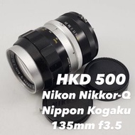 Nikon Nikkor-Q Nippon Kogaku 135mm f3.5