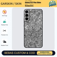 Galaxy S22 Plus Deadquarters Anti Scratch Protector Case | By Fusion | Code - 3AI8