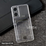 Oppo Reno 8T 4g Case Slot Kartu / Card Case Bening Oppo Reno 8T 4g