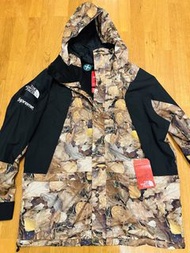 Supreme x The North Face Mountain Light Jacket Leaves (迷彩外套)