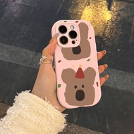 Cute Party Phone Case Cartoon Bear iPhone Phone case
