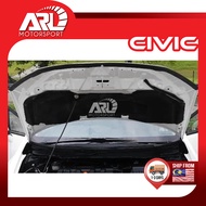 Honda Civic 9th TRO FB SNL Front Bonnet Hood Insulator Engine Cover Sound Proof Protector For Civic 