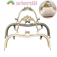 ORIENTLIIY Purse Frame Kiss Clasp Bag Hardware Metal Bag Frame Buckle Bag Making Handle Bag Accessor