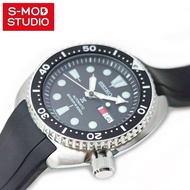 S-MOD Seiko Turtle Perfect Fit FKM Rubber Strap Band 22mm FKM Seiko Mod