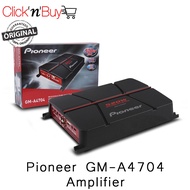 Pioneer GM-A4704 Amplifier. 520 Watts Max Power. Variable High Pass Filter. Speaker Level Inputs.