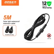 DOSEN Solar Light 5M Extension Cable Waterproof Dustproof